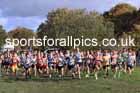 Boys Under-13s 2025 National Cross Country Relays, Berry Hill Park, Mansfield. Photo: David T. Hewitson/Sports for All Pics